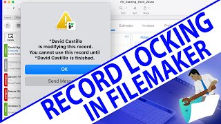 Record Locking Basics in FileMaker [upl. by Artemla]