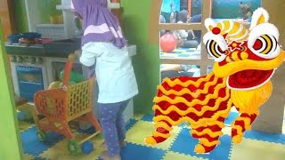 Mainan Anak ❤ Mandi Bola bersama BARONGSAI ❤ Playground Fun for Kids [upl. by Kathy]