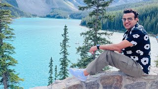 Lake Louise and Moraine Lake  shuttle booking and all information Banff and Calgary tour day 2 [upl. by Mountfort]