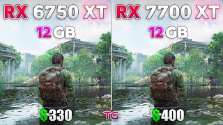 RX 6750 XT vs RX 7700 XT  Test in 10 Games [upl. by Anairad]