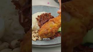 The Malaysian Food  Nasi Lemak shorts short shortvideo video videos malaysia food history [upl. by Bohs]