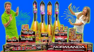 COMPRAMOS TODOS LOS FUEGOS ARTIFICIALES Itarte Vlogs [upl. by Retnyw574]