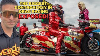 CONTROVERSY ERUPTS in NHRA Pro Stock Motorcycle [upl. by Ninon783]