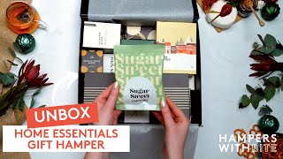 Home Essentials Gift Hamper  Christmas Hampers 2023 I Hampers With Bite [upl. by Anyek]