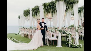 Beautiful Bali Wedding  Hannah amp Garth [upl. by Eninej]