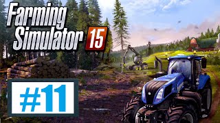 Dalej przy drzewie  Farming Simulator 15 11 [upl. by Maryn]