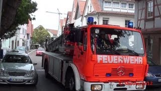 Feuerwehr Gerlingen  NOTRUFALARMIERUNG   eintreffende Einsatzkräfte  Rettungsmaßnahmen [upl. by Natalee]