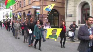 Kurdische Demonstration in Bregenz [upl. by Rinum958]