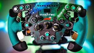 NEW 2023 FANATEC F1 Wheel Review [upl. by Enirual929]