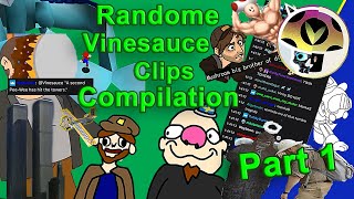 Vinesauce  Randome Vinny Clips Compilation Part 1Fan Edit [upl. by Anirahtak]