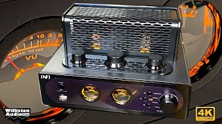 Amazon Retro Styled Hybrid Tube Amplifier with VU Meters Infi IFAD05 Amp Dyno Test [upl. by Alegre]