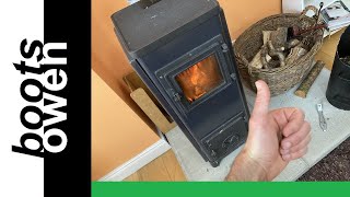 DIY Logburner installation 4 years on doesnt meet any of the regulations deathtrap or genius [upl. by Devad]