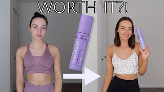 Tanologist Dark Tinted Mousse Honest Review  Demo  First Impression  Self Tanner Review [upl. by Riker]