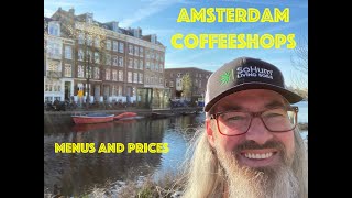 Amsterdam Coffeeshop Menus amp Prices w Chad Westport  Spider Farmer G8600 Grow Light [upl. by Myrta350]