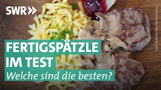 Fertigspätzle im Test So gut wie selbst gemacht  Marktcheck SWR [upl. by Prue692]