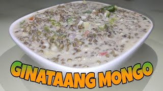 GINATAANG MONGGO  MONGGO NA MAY GATA [upl. by Hametaf]