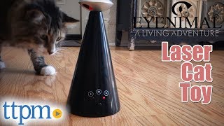 Automatic Laser Cat Toy from Eyenimal [upl. by Hpeosj977]