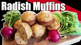 Radish Muffins Recipe [upl. by Widera]