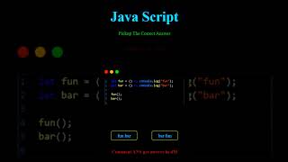 Java script arrow function day 17 interview qns 1 js computer coding webcoding javascriptcode [upl. by Ytiak129]