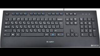 Распаковка клавиатуры Logitech K280e USB из Розетки [upl. by Nnylodnewg309]