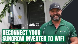 How to Reconnect Your Sungrow Inverter to WiFi [upl. by Iorio]