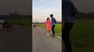 skating practice on roadinlineskatingshortvideoyoutubeshortviralsvideo [upl. by Eelarak]