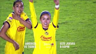 America Femenil vs Tigres Femenil  Promo  NU9VE [upl. by Enyalaj495]