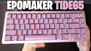 This Keyboard is Too Nice  Epomaker Tide65 Review [upl. by Nnylcaj]