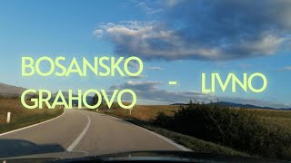 Bosanko Grahovo  Livno vožnja dashcam travel drive cardriving driving mountains automobile [upl. by Antonie448]