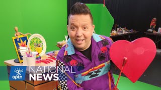 New childrens show on APTN a full circle journey for TwoSpirit host  APTN News [upl. by Ingold]