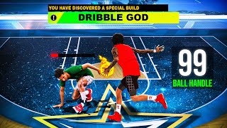 I Created The FASTEST DRIBBLE GOD Build on NBA 2K24 unlimited ankle breakers [upl. by Alamat]