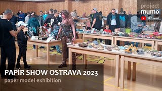 Paper Show Ostrava 2023  Paper Model Exhibition [upl. by Peta791]