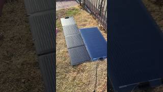 EcoFlow 110w vs Renogy 100w  Size amp Low Sun Output [upl. by Hepsibah]