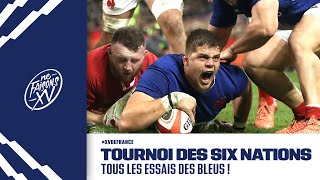 Tournoi des 6 Nations  Les essais du XV de France [upl. by Eioj]