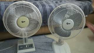 12quot Super oscillating table fan model 12c from the early 90s [upl. by Isman]