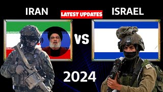 Iran vs Israel Military Power Comparison 2024 [upl. by Cointon]