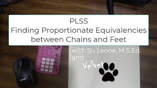 Finding a Proportionate Equivalent Distance in PLSS [upl. by Venetia88]