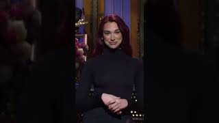 Dua Lipa talks about her name dualipa dulapeep musician [upl. by Ahsinek972]