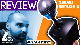 FANATEC CLUBSPORT SHIFTER SQ V 15  REVIEW [upl. by Dranal]