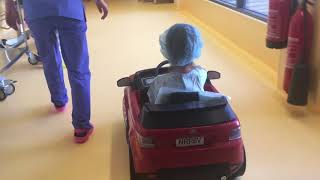 A lhôpital de Sallanches les enfants vont au bloc en voiture [upl. by Aramoiz545]