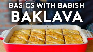 Baklava  Basics with Babish [upl. by Annaiv758]