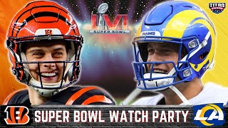 Cincinnati Bengals vs Los Angeles Rams Live Streaming Watch Party  NFL Super Bowl 56 [upl. by Ydnor]