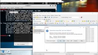 Kali Linux  Copying Files in amp out of VM with SFTP on VirtualBox  Bridged network on Windows 10 [upl. by Anilegnave]