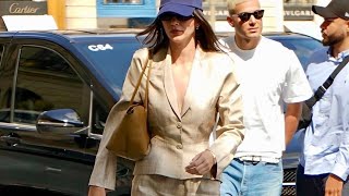 Kendall Jenner Spotted At Paris Hotel With Bad Bunny [upl. by Martens]