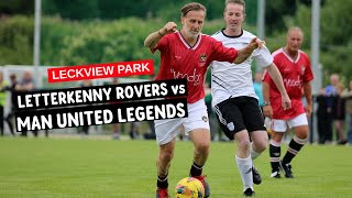 Letterkenny Rovers v Man United Legends  27th July 2024 [upl. by Aihsena529]