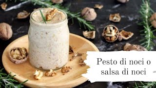 Pesto di noci o salsa di noci CookEasy KenwoodClubItalia [upl. by Esylla]