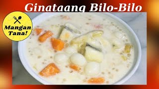 How to Cook Ginataang Bilo Bilo  Ginatan  Mangan Tana [upl. by Jessi]