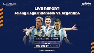 🔴LIVE REPORT  Situasi Terkini SUGBK Menjelang Indonesia Vs Argentina [upl. by Attaymik]