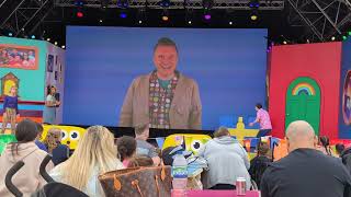 CBeebies House Party at Alton Towers feat Justin Fletcher [upl. by Ellevart]