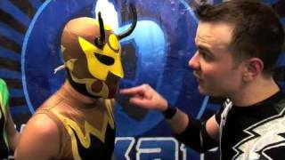 CHIKARA Carpenter Ant promo Cibernetico Increible [upl. by Hebe]